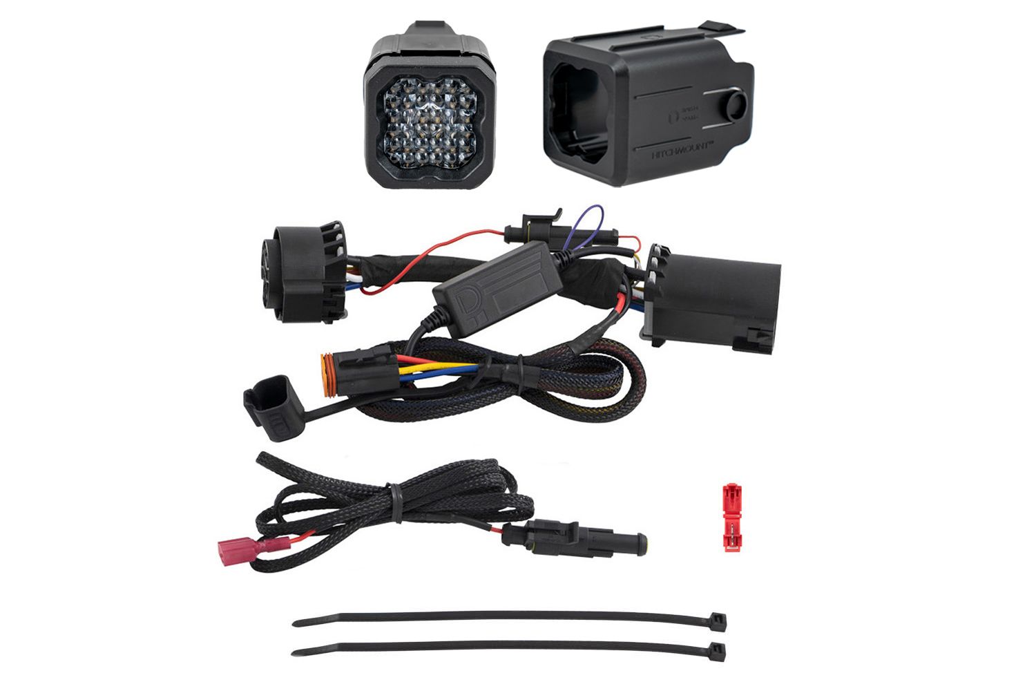 Diode Dynamics HitchMount LED Brake & Reverse Light Kit – C1R | 2″ Hitch - All Trails Lead North