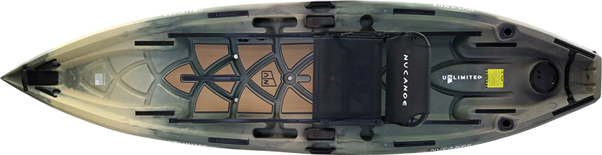 NuCanoe Unlimited Kayak 2025 – Army Camo Edition image 1