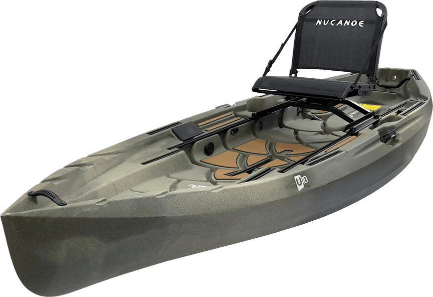 Nucanoe U10 Kayak 2025 Army Camo Edition - All Trails Lead North