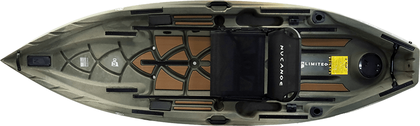 Nucanoe U10 Kayak 2025 Army Camo Edition - All Trails Lead North