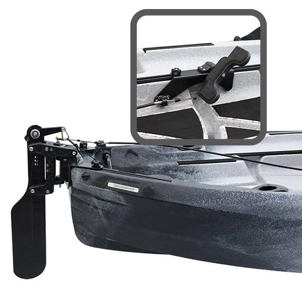 NuCanoe Unlimited 7216 QuickConnect Rudder System – Foot Steer - All Trails Lead North