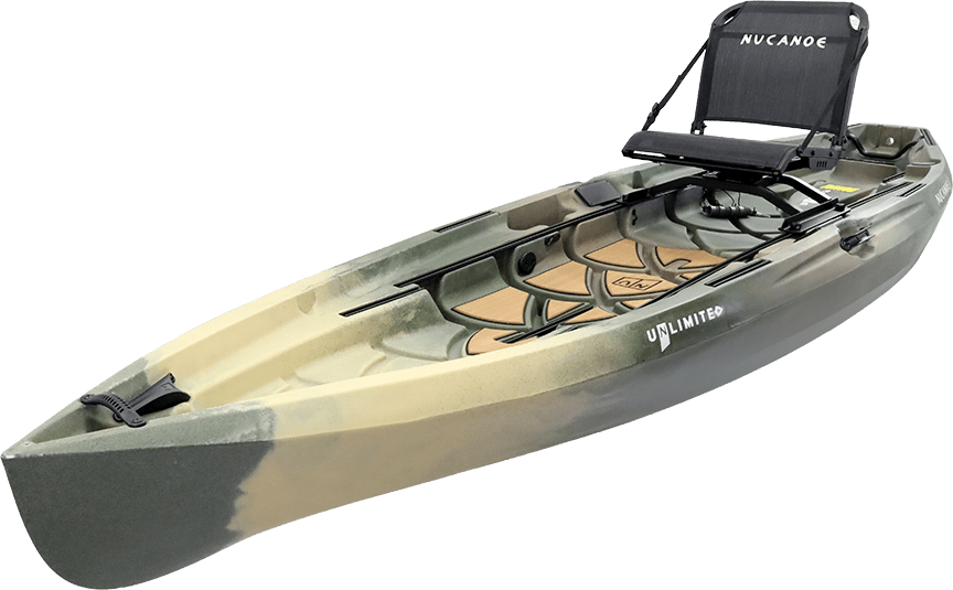 NuCanoe Unlimited Kayak 12 ft 6 inch – Army Camo - All Trails Lead North
