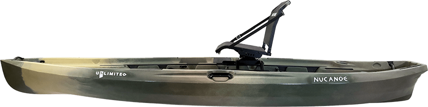 NuCanoe Unlimited Kayak 12 ft 6 inch – Army Camo - All Trails Lead North